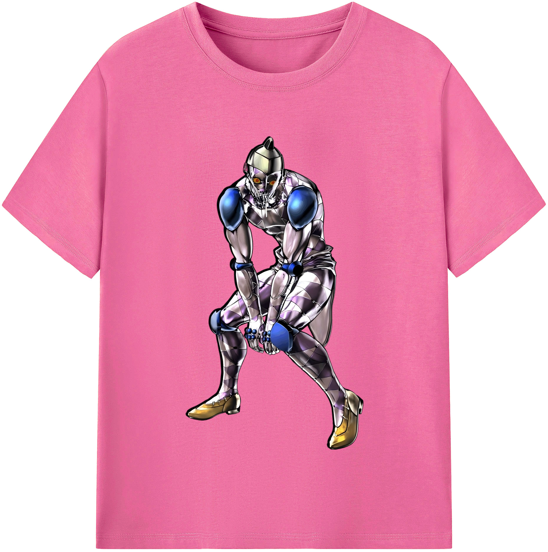 （画像用） ジョジョの奇妙な冒険 JoJo's Bizarre Adventure レディースカジュアルプリントTシャツ（綿100％）